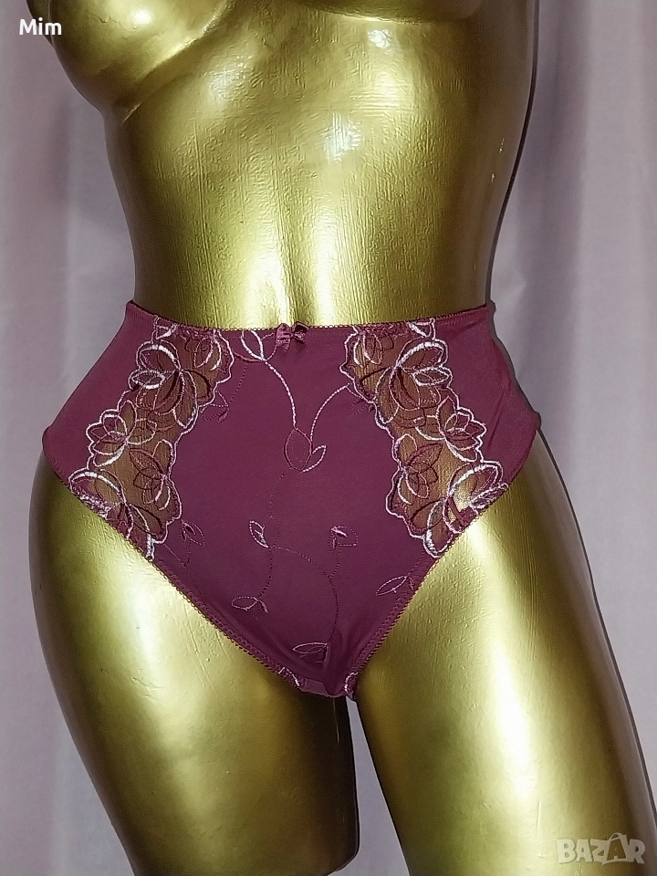 Hunkemoller L Бикина бордо с дантела , снимка 1