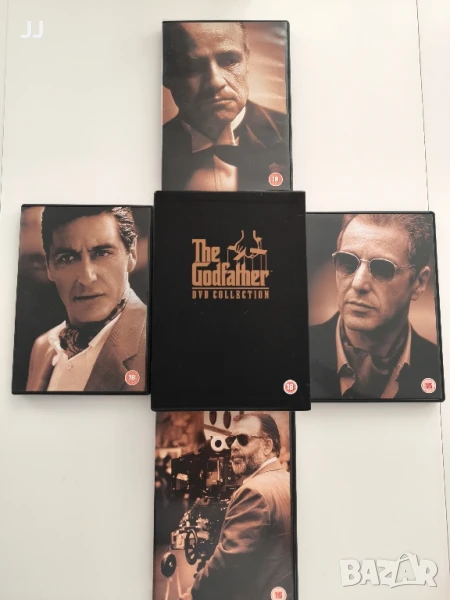 Кръстникът колекция три филма и бонус диск DVD The Godfather Trilogy DVD BOXSET 2001, снимка 1