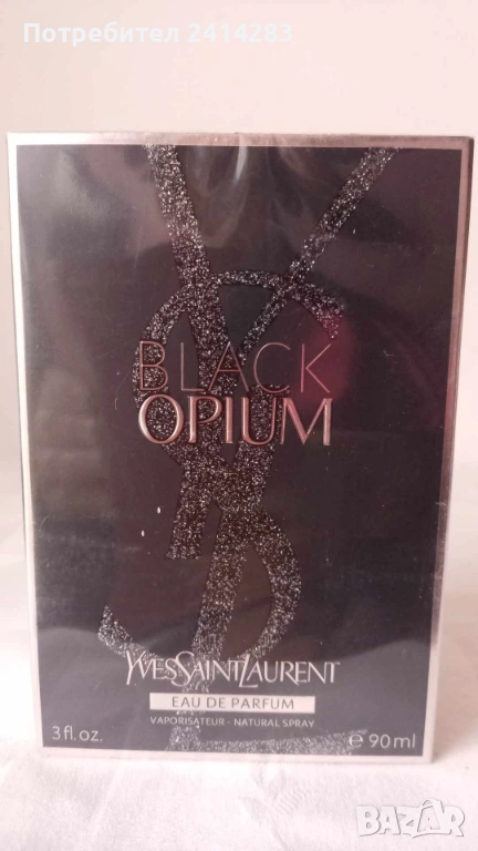 YSL Дамски парфюм тестер BLACK OPIUM 90 мл. EDP, снимка 1