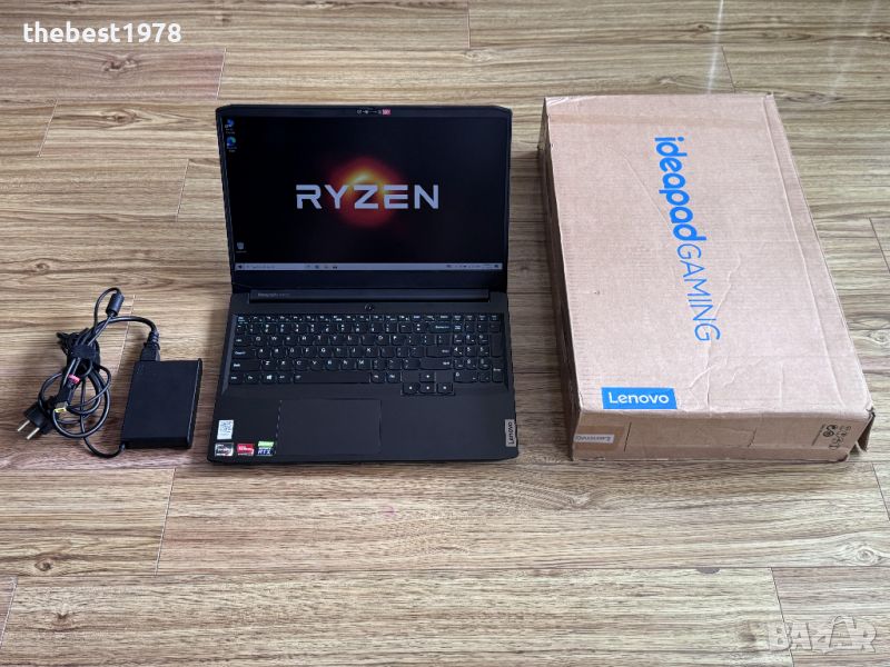 165Hz Gaming`Ryzen 5-5600H/16GB RAM/512GB SSD/RTX 3050Ti/RGB Подсветка, снимка 1