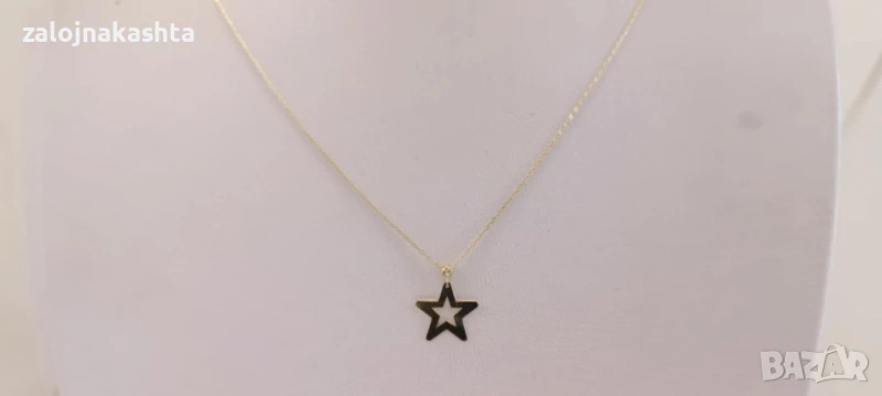 Ново Златно колие-0,89гр/14кр, снимка 1