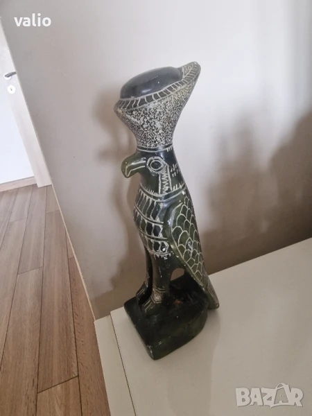 Египетска статуетка от нефрит , снимка 1