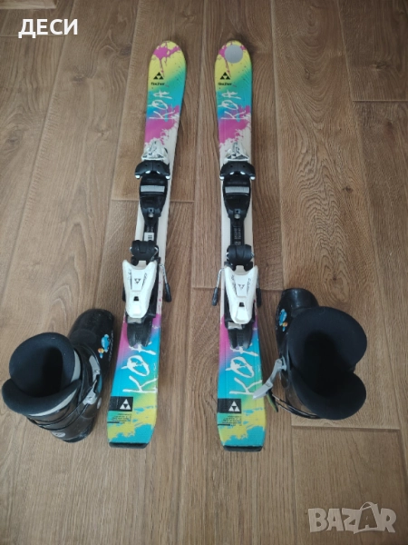 Ски fisher 100 и ски обувки Rucanor 30, снимка 1