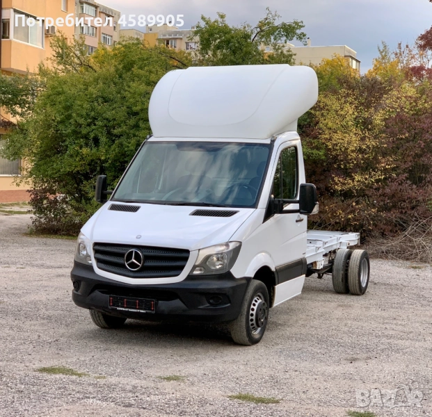 Mercedes-Benz Sprinter 4.30м. МЕЖДУОСИЕ* EURO 6* FACELIFT* ТОП СЪСТОЯНИЕ, снимка 1