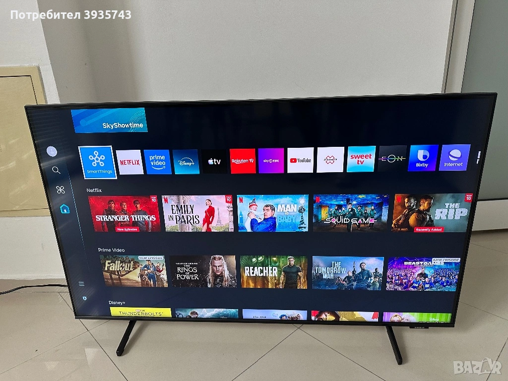 Samsung телевизор smart 43’ 2024 г, снимка 1