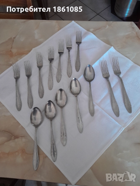 Комплект български вилици и лъжици, снимка 1