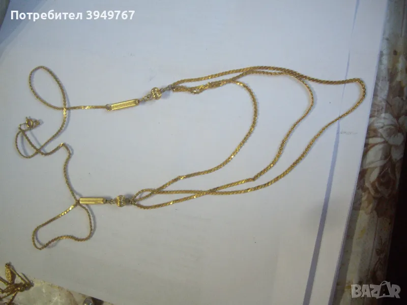Позлатено ланче., снимка 1