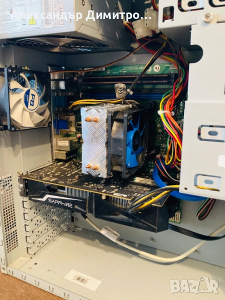 Геймърски Intel I5 4430,RX 560 4GB,16GB RAM,128 SSD+500 HDD, снимка 1