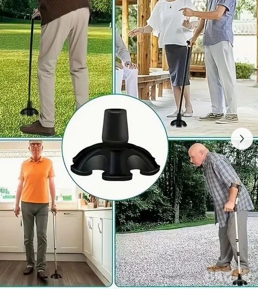 Гумена възглавница за бастун, снимка 1