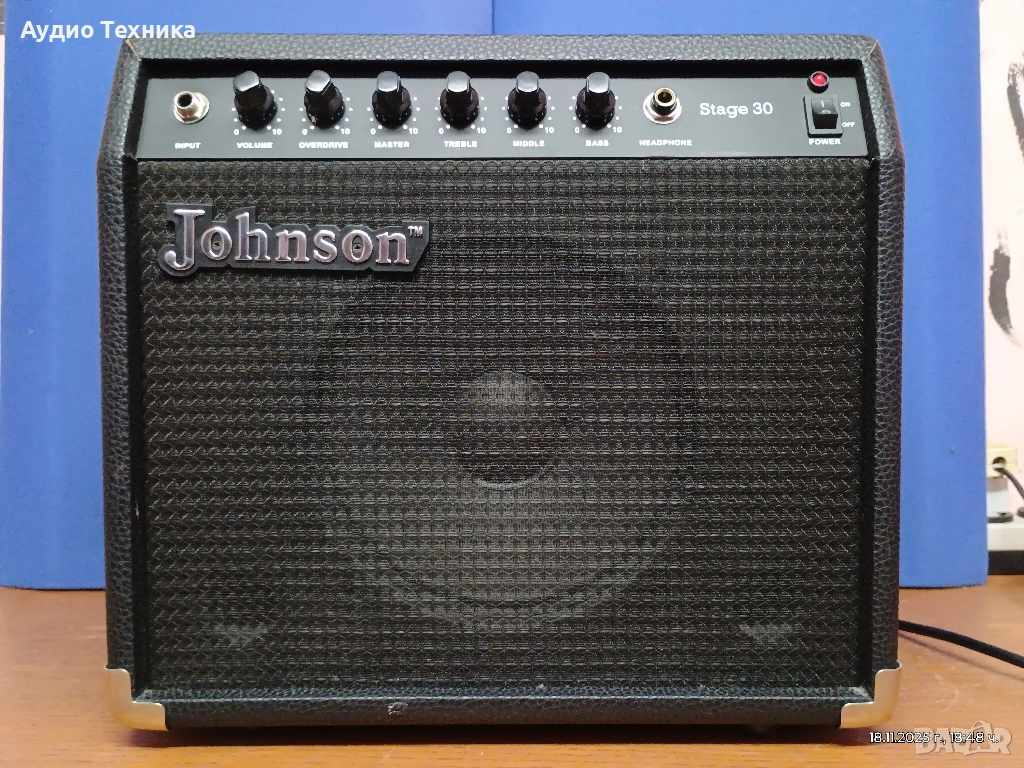 Тонколона за китара с вграден усилвател. Перфектна! Изпращам видео. , снимка 1