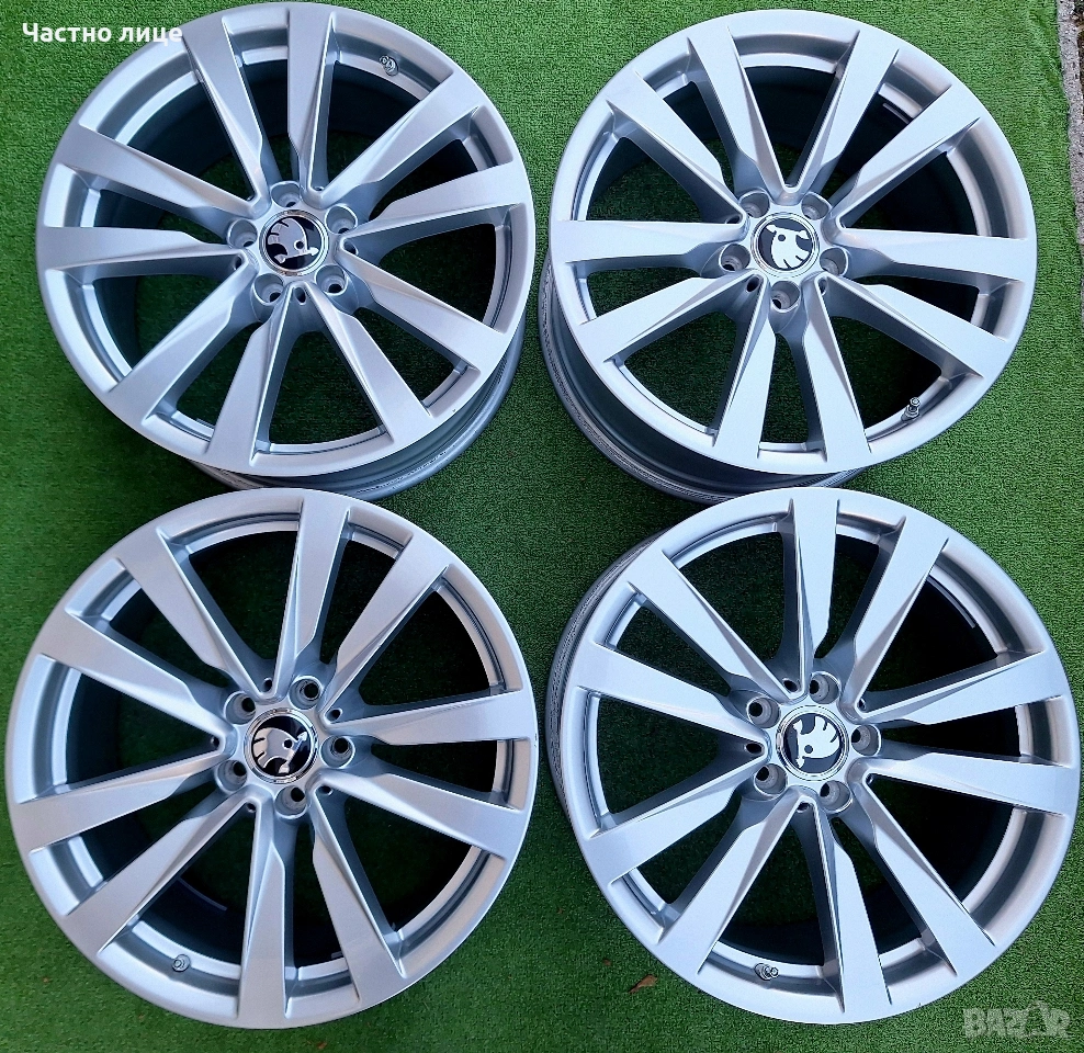 Продавам 4бр 19-ки джанти за Шкода Супърб, Супърб Скаут, Кодиак, Еняк , снимка 1