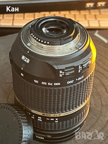 Продавам обектив TAMRON 18-270 mm ( за Никон ), снимка 8 - Обективи и филтри - 46346335