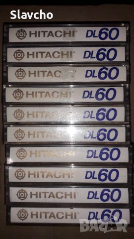 Аудио касети - Hitachi DL-60/ 10 броя, снимка 3 - Аудио касети - 45343531