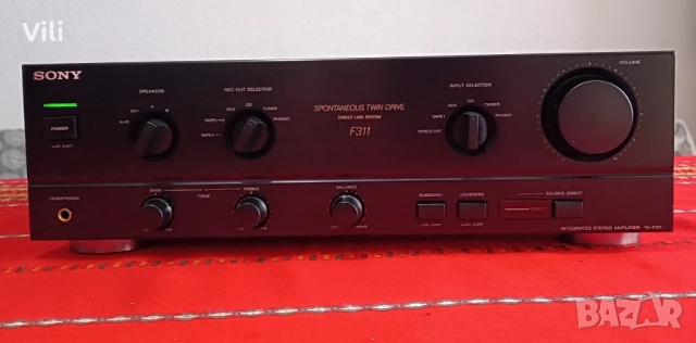 Sony TA-F311, снимка 6 - Ресийвъри, усилватели, смесителни пултове - 51611079