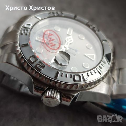 Мъжки луксозен часовник Rolex Yacht-Master Platinum 126622 сребро, снимка 18 - Мъжки - 41632881