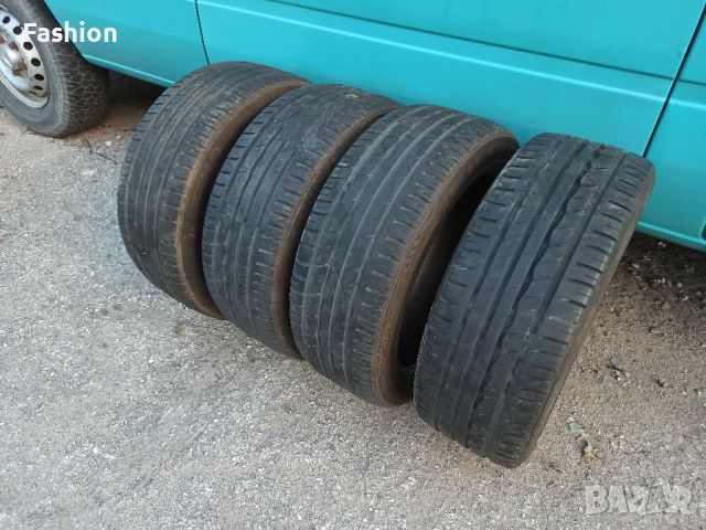 4 броя летни гуми KUMHO 5.5-6мм грайфер 205/50R17 DOT-4113, снимка 5 - Гуми и джанти - 46367795