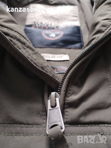 napapijri rainforest pocket 2 half-zip winter jacket - страхотно мъжко яке КАТО НОВО ХЛ, снимка 9 - Якета - 53622780