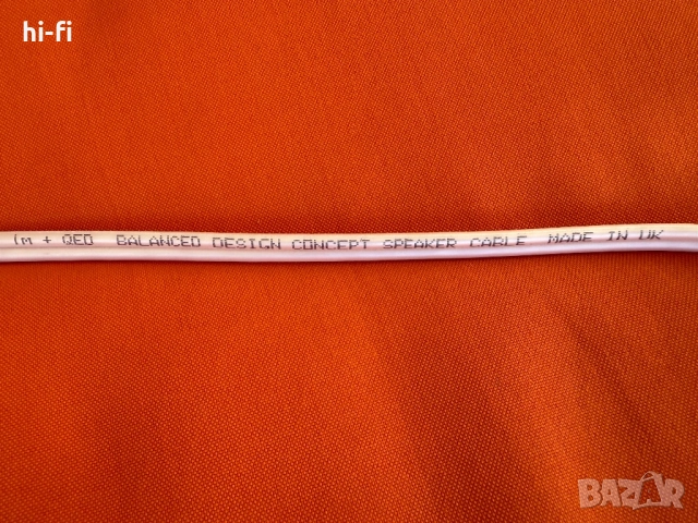 QED Balanced Design Concept Speaker Cable / Кабел за томколони, снимка 7 - Тонколони - 51769034