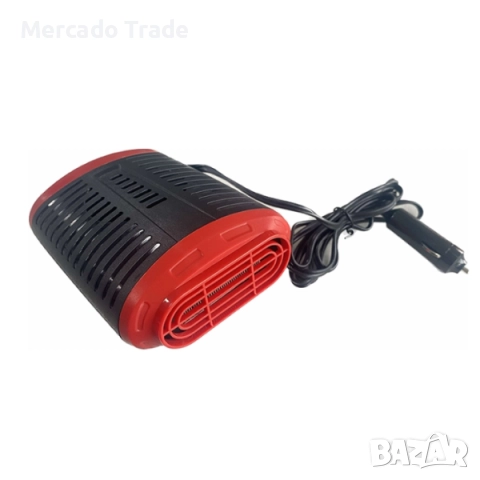 Вентилаторна печка за кола, Mercado Trade, 150W, Черен-Червен, снимка 2 - Аксесоари и консумативи - 51768905