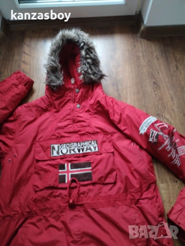 Geographical Norway - мъжко зимно яке М, снимка 7 - Якета - 53304793