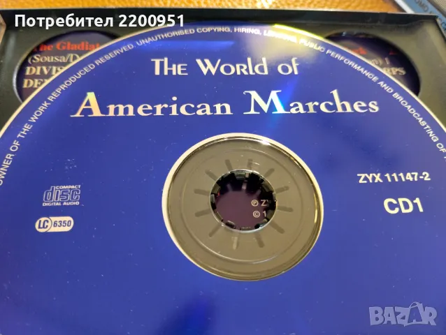 AMERICAN MARCHES, снимка 5 - CD дискове - 47194471