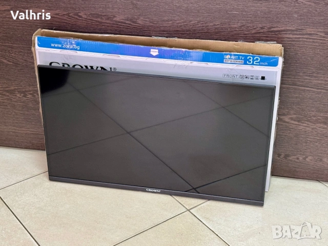 НОВ! 2г Гаранция! Crown 32” инча / LED / Smart TV / 32FB12AWH