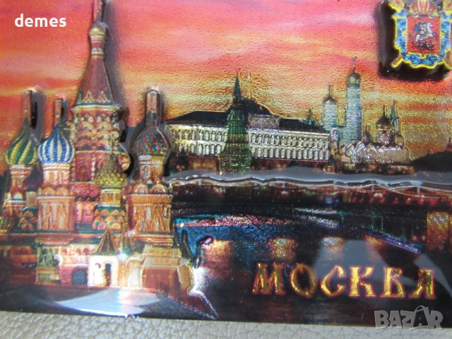 Автентичен магнит от Москва, Русия-серия