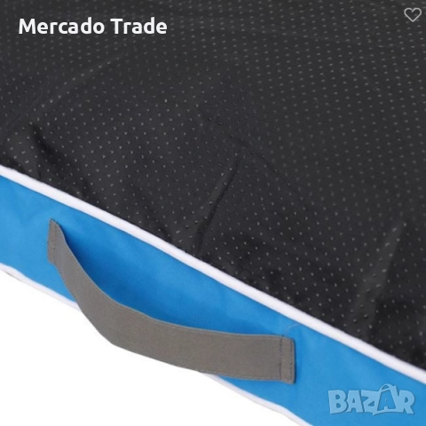 Възглавница за под за домашни любимци Mercado Trade, 88х55х8см, Син, снимка 3 - За кучета - 52074241