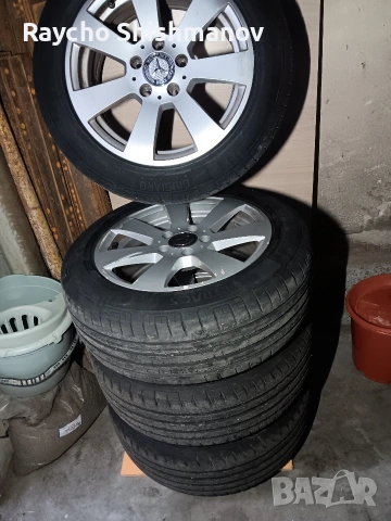 Джанти 16" с много добри гуми за Мерцедес