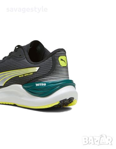 Мъжки маратонки PUMA Electrify Nitro 3 Water Repellent Running Shoes Black, снимка 4 - Маратонки - 46467728