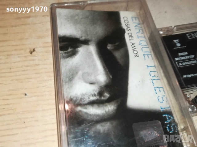 ENRIQUE IGLESIAS-ORIGINAL TAPE 2709251909, снимка 11 - Аудио касети - 51859480