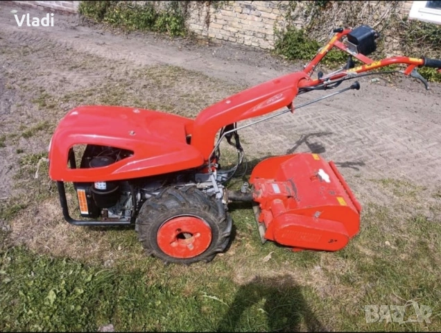 Мотоблок Hercules UE600 с двигател Lombardini 6LD 400, ел. стартер + мулчер, снимка 2 - Селскостопанска техника - 54076105