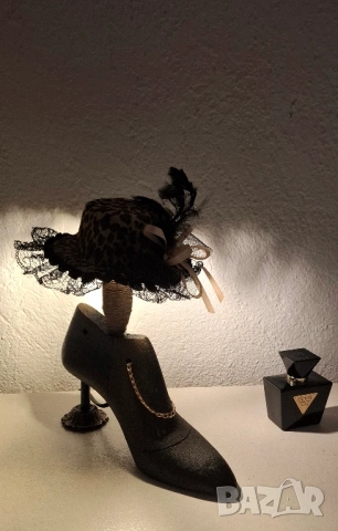 Арт лампа „Елеганс“, снимка 5 - Настолни лампи - 53458864