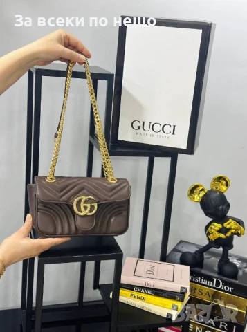 Gucci Дамска Чанта Гучи - Налични Различни Цветове Код A632, снимка 3 - Чанти - 50588458