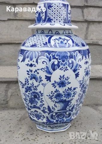 Порцелан Делфт, снимка 2 - Вази - 49617811