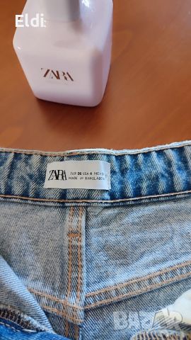 Къси дънкови панталони ZARA- 20лв., снимка 3 - Къси панталони и бермуди - 46582787