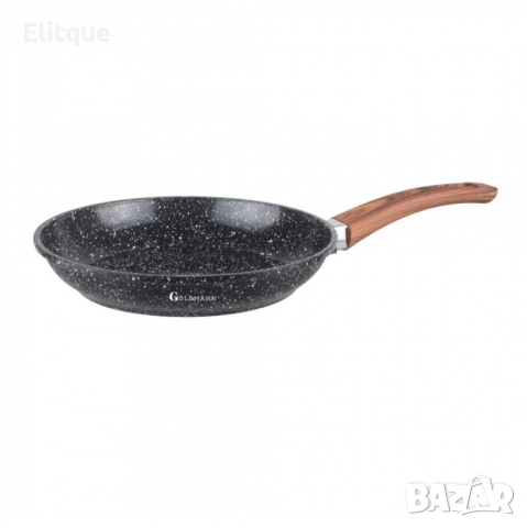 Тиган Goldmann GM-0420, 20/24/28см., Лят алуминий, Керам. покр., Индукция, снимка 3 - Съдове за готвене - 52888839