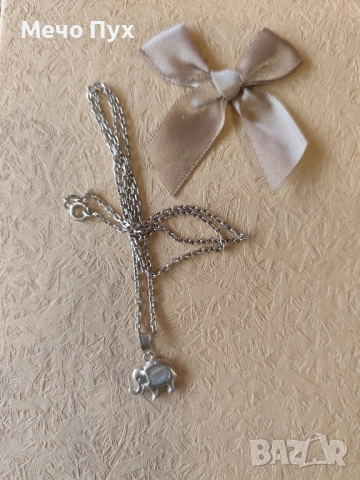 Сребърен синджир (355), снимка 3 - Колиета, медальони, синджири - 52456170
