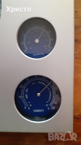 стенен часовник с термометър и хидрометър супер, снимка 4 - Други стоки за дома - 46111952