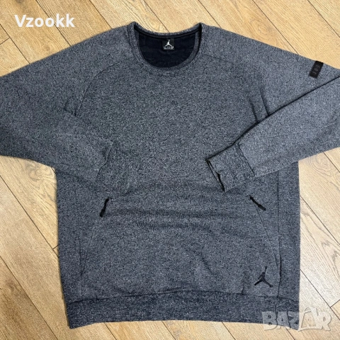 Мъжка блуза Jordan Icon Fleece Crew | XXL, снимка 2 - Блузи - 53226153