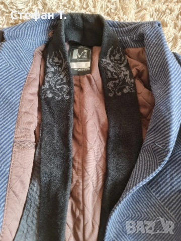 Ново вълнено мъжко палто - размер XL, снимка 5 - Палта - 52005281