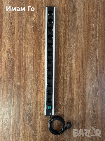 Професионален немски разклонител Bachmann (12 гнезда)