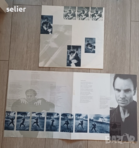 Sting ‎– The Dream Of The Blue Turtles Издание 🇩🇪 GERMANY 1985г Плочата е с INSERT и оригинален пл, снимка 2 - Грамофонни плочи - 52835696