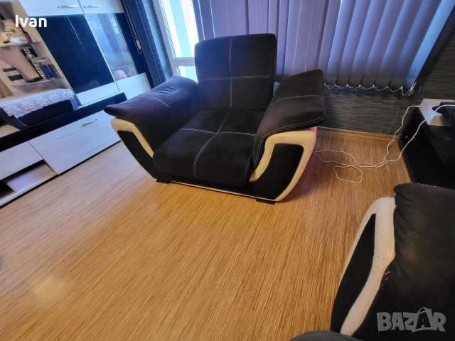 холно обзавеждане диван Фотьойл Табуретка секция , снимка 4 - Дивани и мека мебел - 53846901