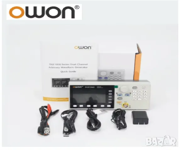 Owon DGE1060, 3,6-инчов LCD. Генератор на произволна форма на вълна  60 mhz., снимка 4 - Друга електроника - 49738297