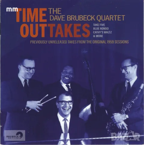 The Dave Brubeck Quartet - Time OutTakes (BECD20200901), снимка 1 - CD дискове - 47301516