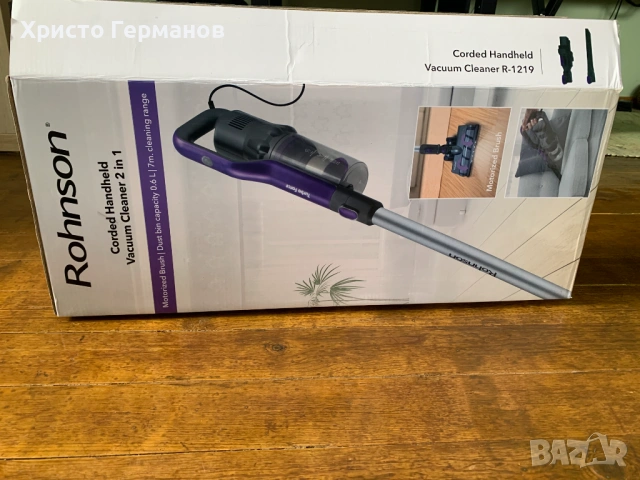 Вертикална прахосмукачка Rohnson R1219, снимка 3 - Прахосмукачки - 53926611