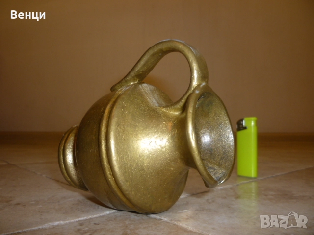 Бронзова Кана, снимка 5 - Антикварни и старинни предмети - 51804712