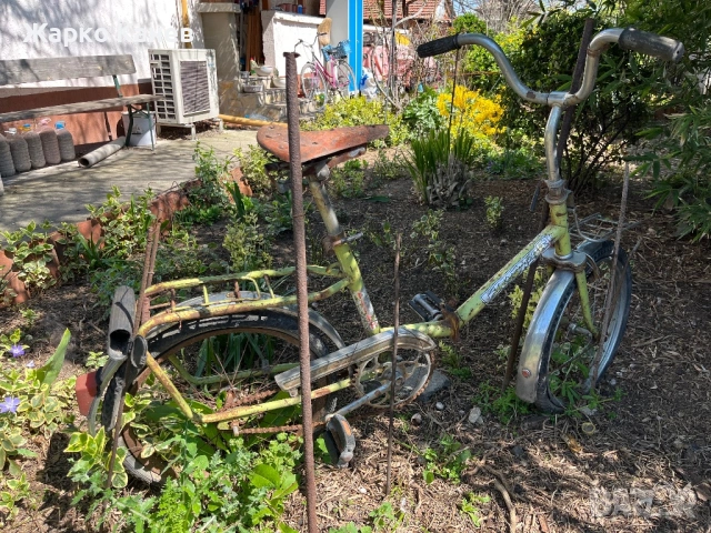Старо ретро колело, снимка 3 - Антикварни и старинни предмети - 54158995