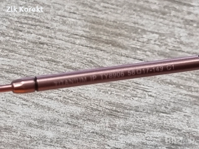 Италиански слънчеви очила с титаниеви рамки, снимка 6 - Слънчеви и диоптрични очила - 54149810